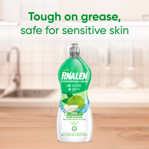 Pinalen™ Apple Pop Dishwashing Liquid Perspective: left