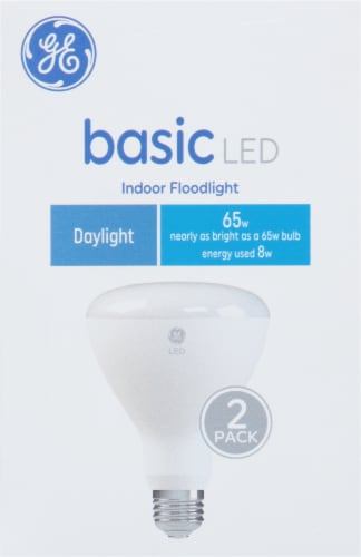 GE LED Indoor Floodlight Light Bulb Perspective: left