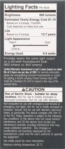 GE Full Color Direct Connect Smart Bulb Perspective: left