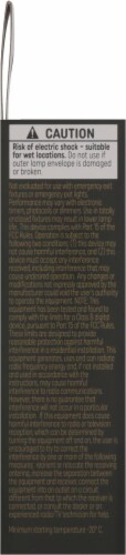 GE 60-Watt LED Vintage Light Bulbs Perspective: left