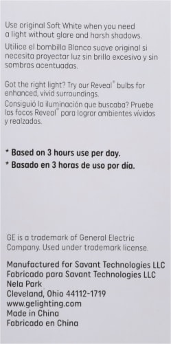 GE 25-Watt Light Bulbs - Soft White Perspective: left