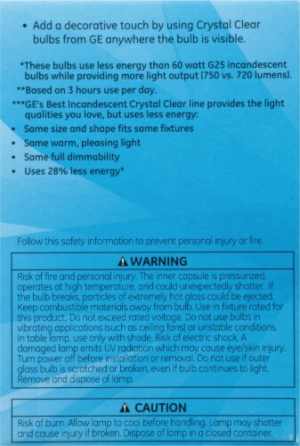 60 watt g25 globe light bulbs