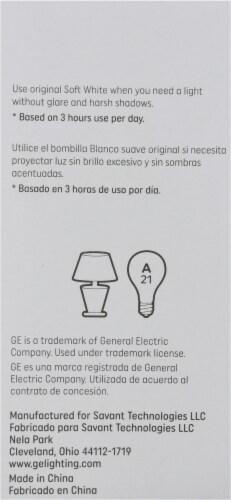 GE 200-Watt A21 Light Bulb Perspective: left