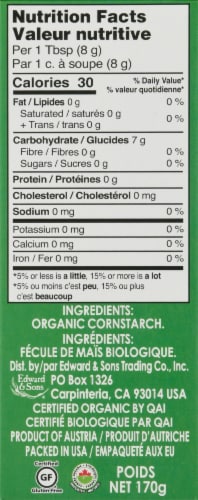 Let's Do Organic® Cornstarch Perspective: left