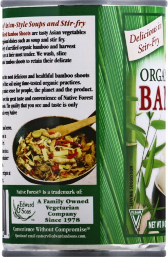 Native Forest® Organic Sliced Bamboo Shoots Perspective: left