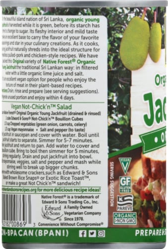 Native Forest® Original Organic Jackfruit Perspective: left