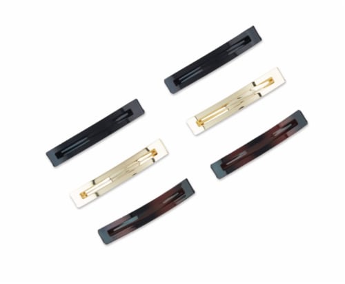 Scunci® Effortless Beauty™ Side Barrettes Perspective: left