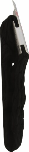 Scunci® No Damage Wide Twist Headwrap, Black Perspective: left