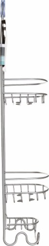 Zenna Home Shower Caddy - Satin Nickel Perspective: left