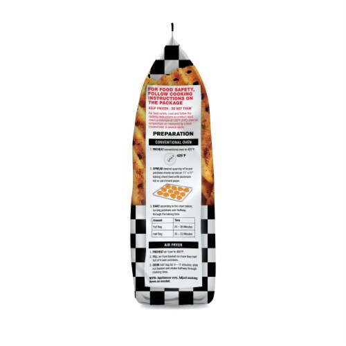 Checker's® / Rally's® Seasoned Waffle Fries Perspective: left