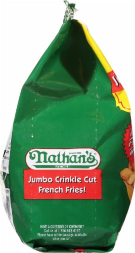Nathan's® Famous Crinkle Cut Fries Perspective: left