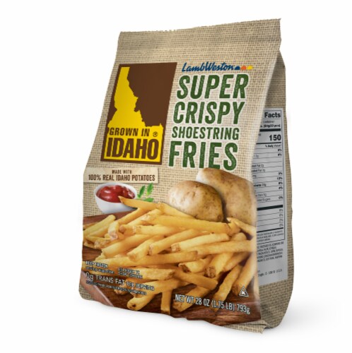 Grown In Idaho® Super Crispy Shoestring Fries Perspective: left