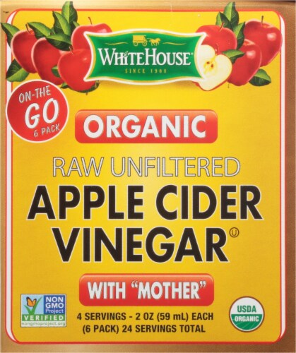 White House® Organice Apple Cider Vinegar Pack Perspective: left