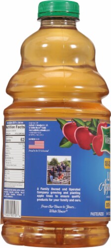 White House® No Added Sugar Light Apple Juice Perspective: left