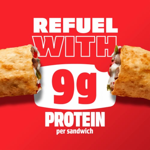 Hot Pockets Philly Steak and Cheese Frozen Snack Perspective: left