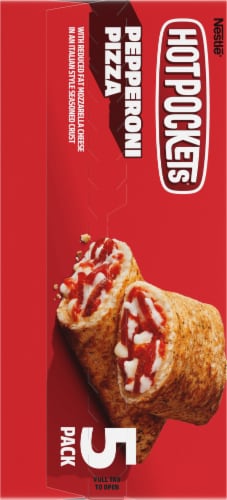 Hot Pockets Frozen Snack Pepperoni Pizza Frozen Sandwiches Perspective: left