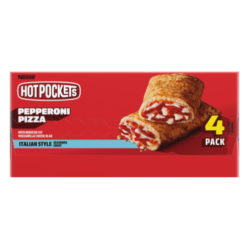 Hot Pockets® Pepperoni Pizza Sandwiches Perspective: left