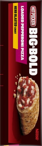 Hot Pockets® Big & Bold Double Pepperoni Pizza Sandwiches Perspective: left