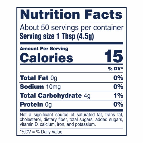 Nestle ThickenUp Food & Drink Thickener Unflavored 8 oz Canister Perspective: left