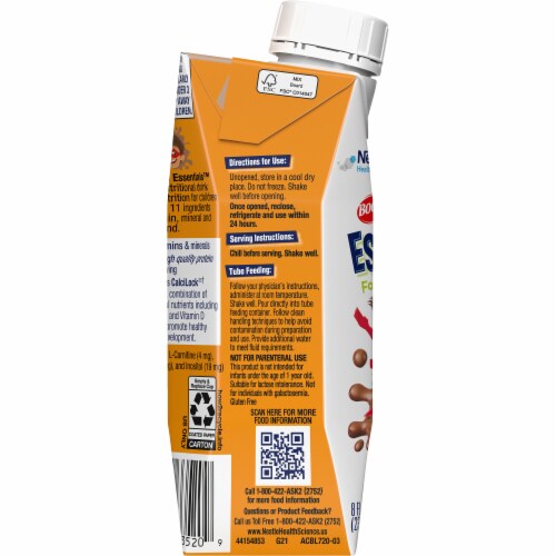 Boost® Kid Essentials™ Chocolate Craze Balanced Nutritional Drink Perspective: left