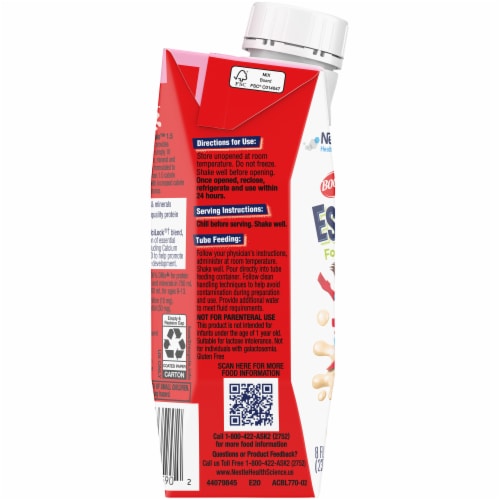 Boost Kid Essentials Strawberry Splash Balanced Nutritional Drink Perspective: left