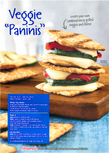 Triscuit Original Crackers Family Size Perspective: left