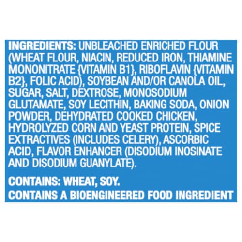 Chicken In A Biskit Original Baked Snack Crackers Family Size Perspective: left