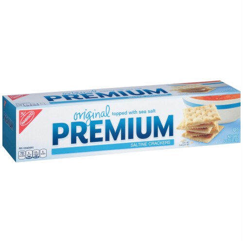 Nabisco Premium Original Saltine Crackers Perspective: left