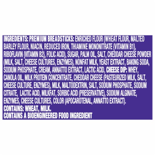 Handi-Snacks Premium Breadsticks 'n Cheese Dip Snack Packs Perspective: left