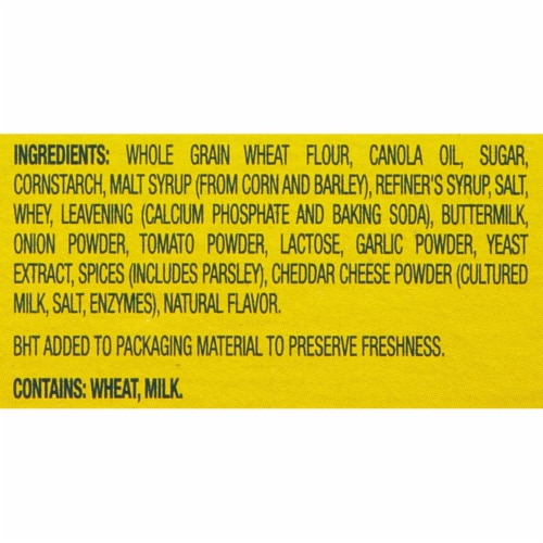 Wheat Thins Ranch Whole Grain Wheat Crackers Perspective: left