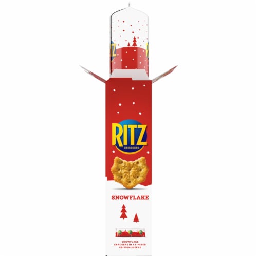 Ritz Snowflake Crackers Perspective: left