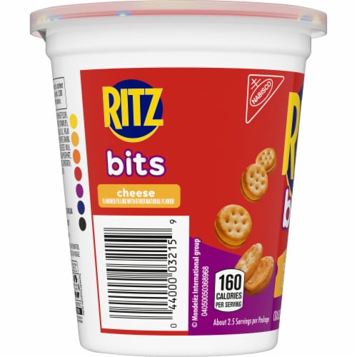 Ritz Bits Cheese Cracker Sandwiches Go-Pak Perspective: left
