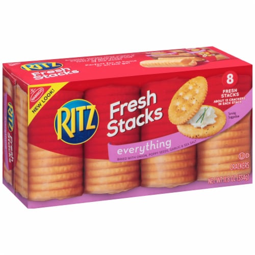 Ritz Fresh Stacks Everything Crackers Perspective: left