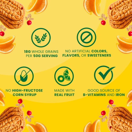 Belvita Cranberry Orange Breakfast Biscuits Perspective: left