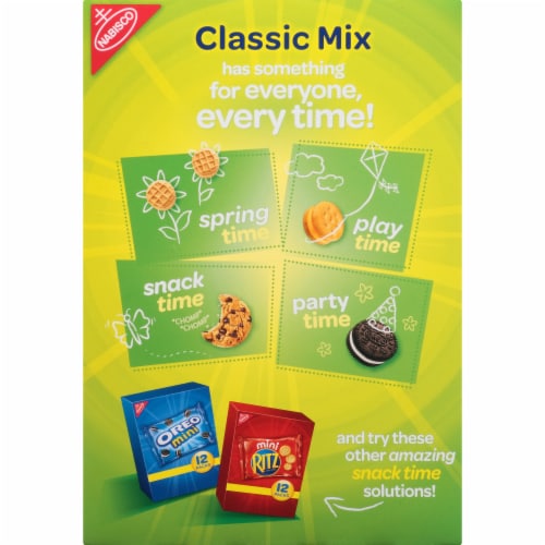 Nabisco Classic Mix Cookies & Crackers Variety Pack Perspective: left