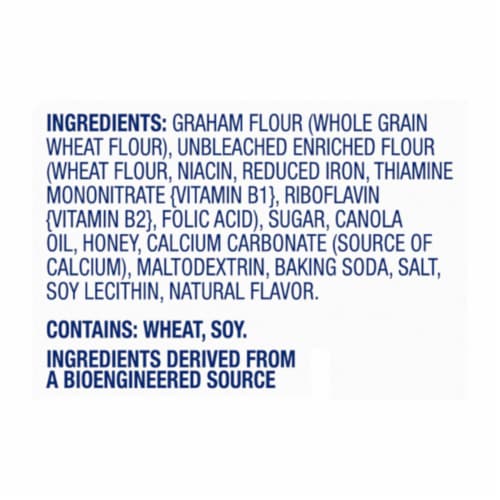 Teddy Grahams Honey Graham Snacks Snack Packs Perspective: left