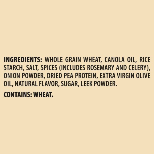 Triscuit Rosemary & Olive Oil Whole Grain Wheat Crackers Perspective: left