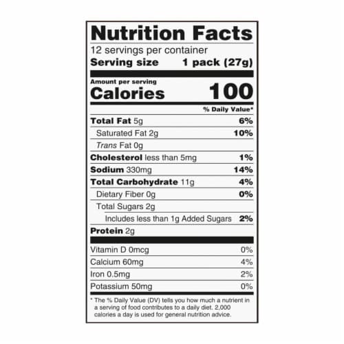 Handi-Snacks Ritz Crackers 'N Cheesy Dip Snack Packs Perspective: left