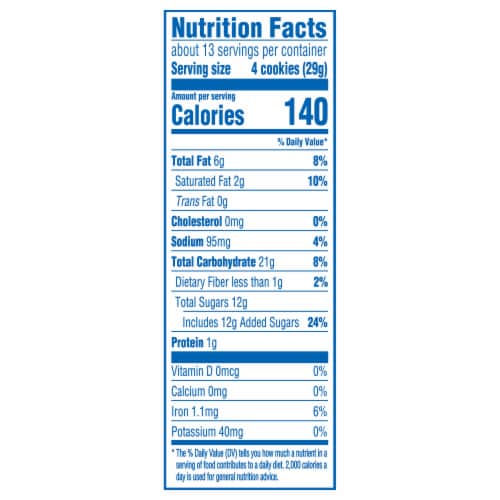OREO Thins Chocolate Sandwich Cookies Family Size Perspective: left
