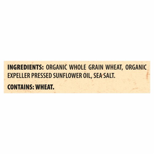 Triscuit Organic Original Whole Grain Vegan Crackers Perspective: left