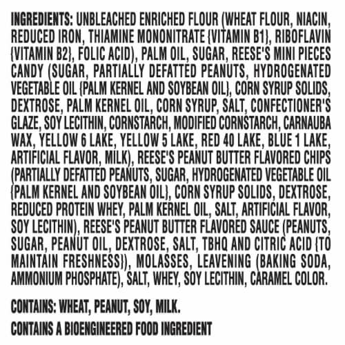 CHIPS AHOY! Reese's Mini Pieces Chocolate Chip Cookies Perspective: left