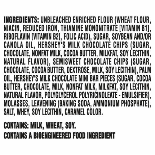Chips Ahoy! Hershey'S Milk Chocolate Chip Cookies Perspective: left