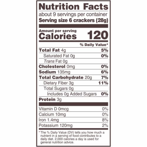 Triscuit Tzatziki Whole Grain Wheat Crackers Perspective: left