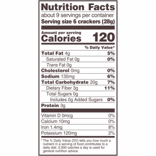 Triscuit Tzatziki Whole Grain Wheat Crackers Perspective: left