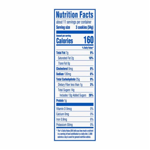 Oreo Gluten Free Chocolate Sandwich Cookies Perspective: left