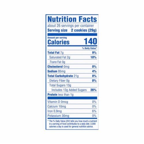 Oreo Mint Creme Chocolate Sandwich Cookies Party Size Perspective: left