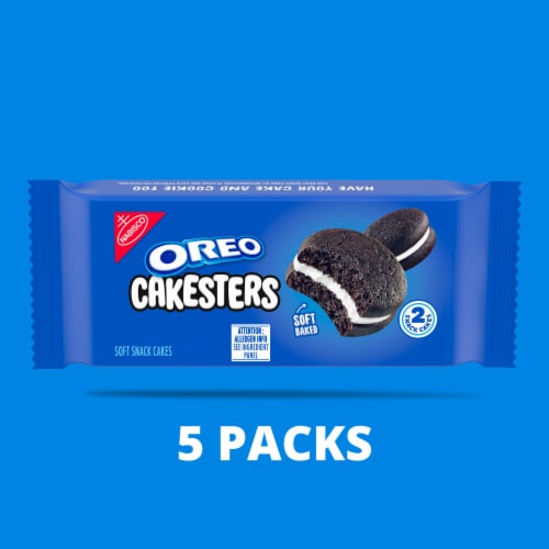 Oreo Cakesters Soft Snack Cakes Perspective: left