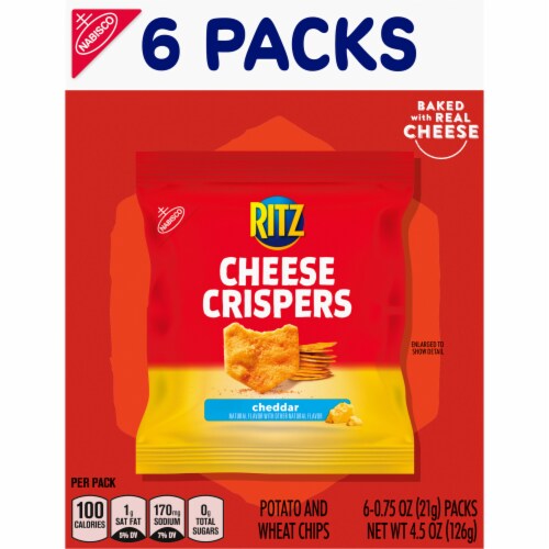 RITZ Cheese Crispers Multipack Perspective: left