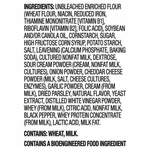 Ritz Toasted Chips Ranch Crackers Perspective: left
