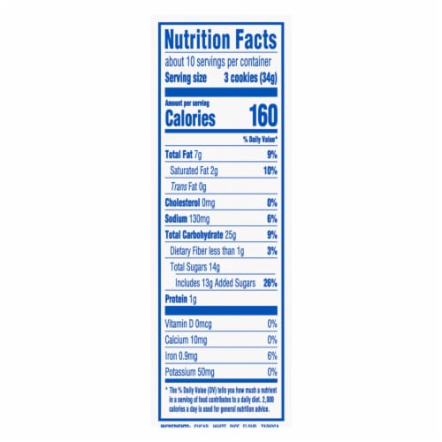 OREO Gluten Free Chocolate Sandwich Cookies Perspective: left